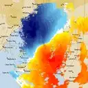 Live Adelaide Weather Radar - 128km - Doppler Wind