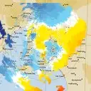 Live Adelaide Weather Radar - 128km - Doppler Wind