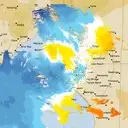 Live Adelaide Weather Radar - 128km - Doppler Wind