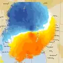 Live Adelaide Weather Radar - 128km - Doppler Wind