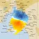 Live Adelaide Weather Radar - 128km - Doppler Wind