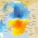 Live Adelaide Weather Radar - 128km - Doppler Wind