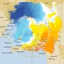 Live Adelaide Weather Radar - 128km - Doppler Wind