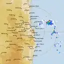 Live Brisbane Weather Radar - 256km - Rain Rate