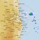 Live Brisbane Weather Radar - 256km - Rain Rate