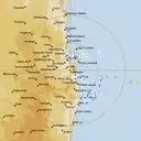 Live Brisbane Weather Radar - 256km - Rain Rate