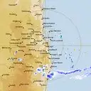 Live Brisbane Weather Radar - 256km - Rain Rate