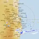 Live Brisbane Weather Radar - 256km - Rain Rate