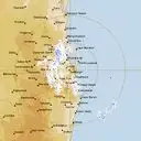 Live Brisbane Weather Radar - 256km - Rain Rate
