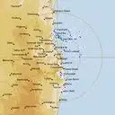 Live Brisbane Weather Radar - 256km - Rain Rate