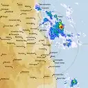 Live Brisbane Weather Radar - 128km - Rain Rate