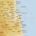 Live Brisbane Weather Radar - 128km - Rain Rate