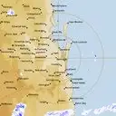 Live Brisbane Weather Radar - 128km - Rain Rate
