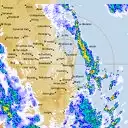 Live Brisbane Weather Radar - 128km - Rain Rate