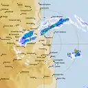 Live Brisbane Weather Radar - 128km - Rain Rate