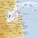 Live Brisbane Weather Radar - 128km - Rain Rate