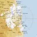 Live Brisbane Weather Radar - 128km - Rain Rate