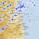 Live Brisbane Weather Radar - 128km - Rain Rate