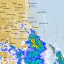 Live Brisbane Weather Radar - 128km - Rain Rate