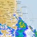 Live Brisbane Weather Radar - 128km - Rain Rate