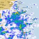 Live Brisbane Weather Radar - 128km - Rain Rate