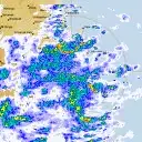 Live Brisbane Weather Radar - 128km - Rain Rate