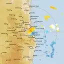 Live Brisbane Weather Radar - 128km - Doppler Wind