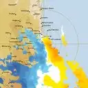 Live Brisbane Weather Radar - 128km - Doppler Wind