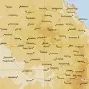 Live Warrego Weather Radar - 512km - Rain Rate