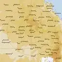 Live Warrego Weather Radar - 512km - Rain Rate