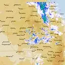 Live Warrego Weather Radar - 512km - Rain Rate