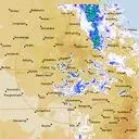 Live Warrego Weather Radar - 512km - Rain Rate