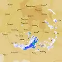 Live Warrego Weather Radar - 256km - Rain Rate