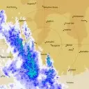 Live Warrego Weather Radar - 128km - Rain Rate