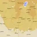 Live Warrego Weather Radar - 128km - Rain Rate