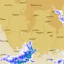 Live Warrego Weather Radar - 128km - Rain Rate