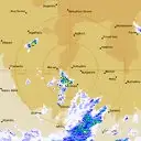 Live Warrego Weather Radar - 128km - Rain Rate