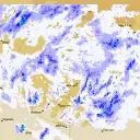 Live Warrego Weather Radar - 128km - Rain Rate