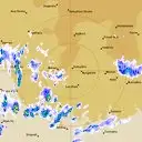 Live Warrego Weather Radar - 128km - Rain Rate