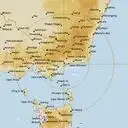 Live Bairnsdale Weather Radar - 512km - Rain Rate