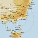 Live Bairnsdale Weather Radar - 512km - Rain Rate