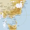 Live Bairnsdale Weather Radar - 512km - Rain Rate