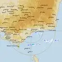 Live Bairnsdale Weather Radar - 256km - Rain Rate