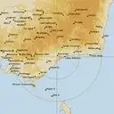 Live Bairnsdale Weather Radar - 256km - Rain Rate