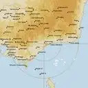 Live Bairnsdale Weather Radar - 256km - Rain Rate
