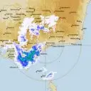 Live Bairnsdale Weather Radar - 256km - Rain Rate