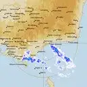 Live Bairnsdale Weather Radar - 256km - Rain Rate