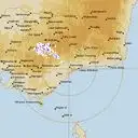 Live Bairnsdale Weather Radar - 256km - Rain Rate
