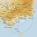 Live Bairnsdale Weather Radar - 256km - Rain Rate