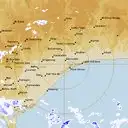 Live Bairnsdale Weather Radar - 128km - Rain Rate